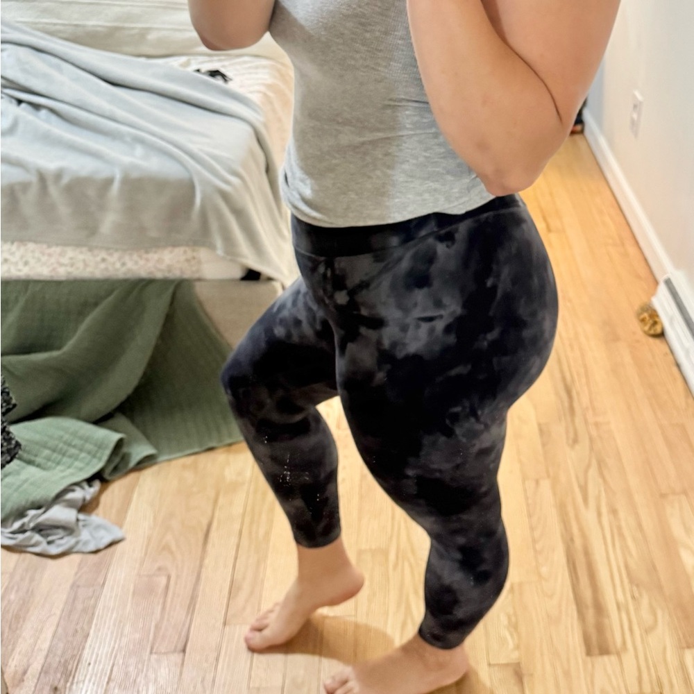 Tie dye Lululemon Align Leggings
